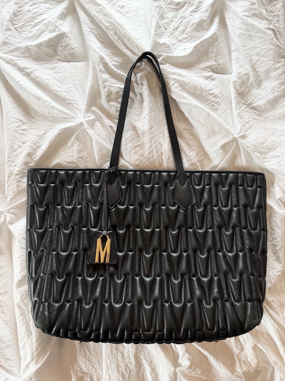 Moschino Black Tote Bag